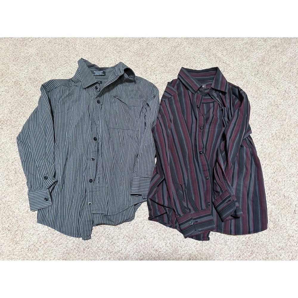 Boys size 8 button down dress shirts